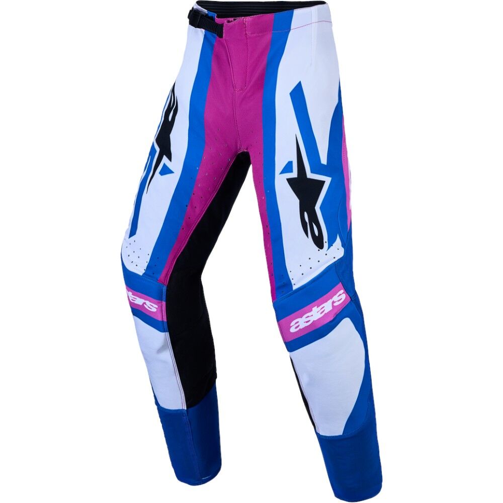 Alpinestars 2027 Supertech Maven Hot Coral / Blithe Blue / White Kids Pants