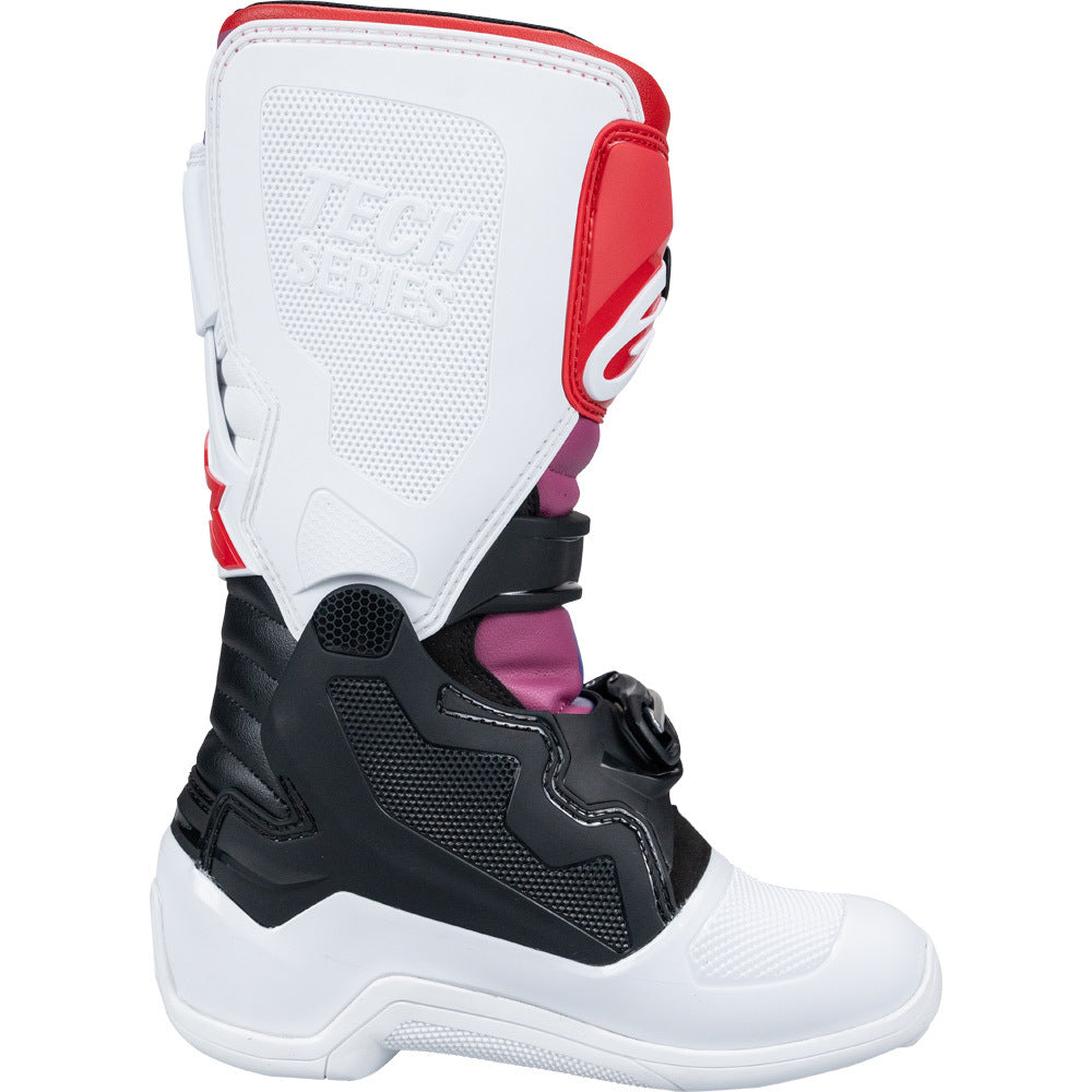 Alpinestars 2026 Tech 7S Black / White / Rainbow Kids Boots
