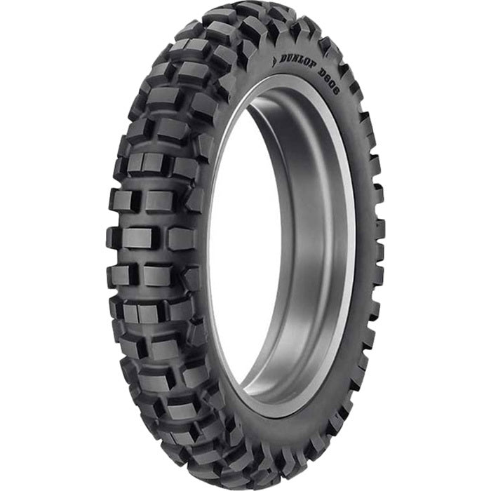 Dunlop D606 Street Legal Knobbys DOT 120 / 90-18 Rear Tyre