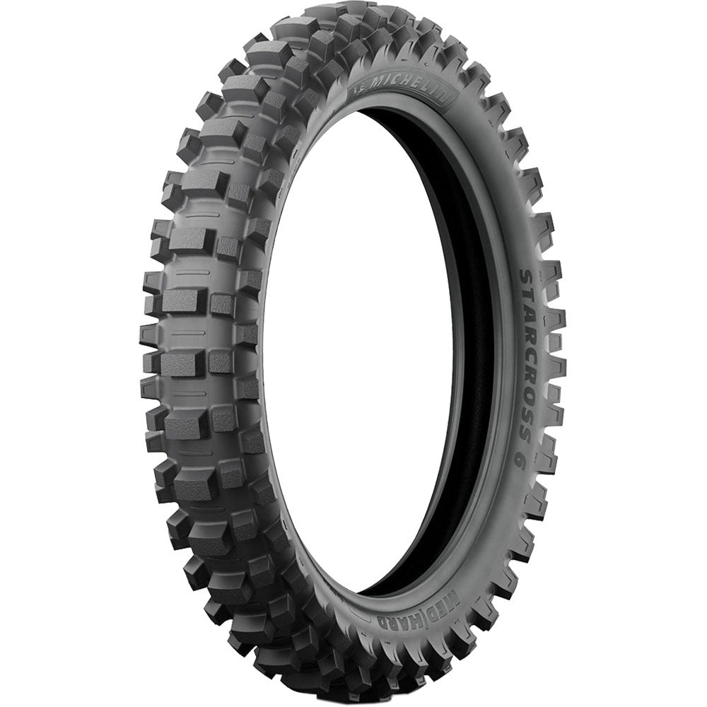Michelin Starcross 6 110 / 100-18 Medium / Hard Rear Tyre