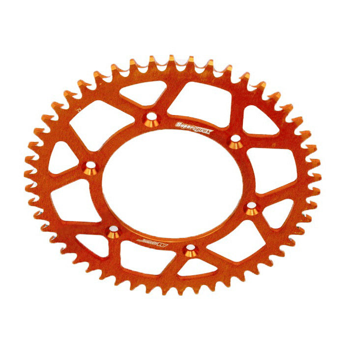 48T Supersprox KTM / Husaberg / Husqvarna Orange Alloy Rear Sprocket