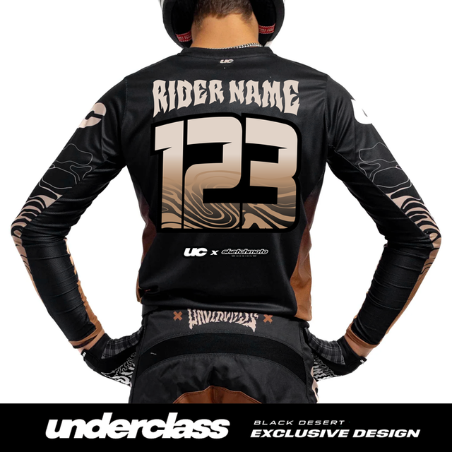 JERSEY PRINT - BLACK DESERT - THE UNDERCLASS EXCLUSIVE