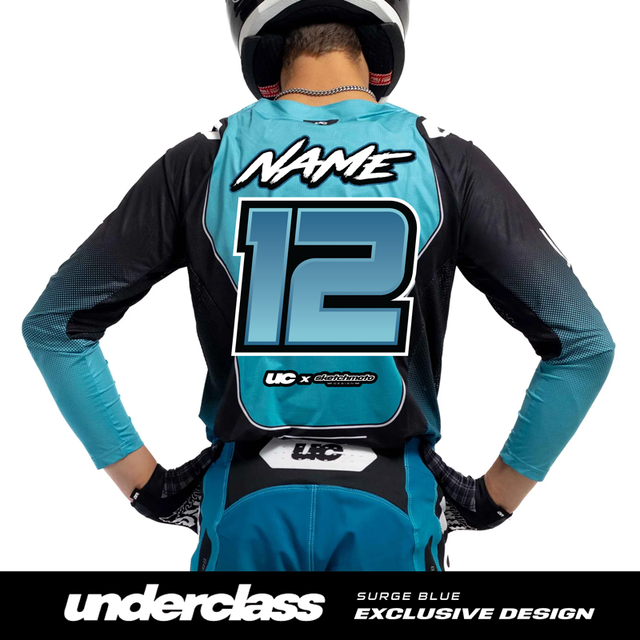 JERSEY PRINT - SURGE BLUE - THE UNDERCLASS EXCLUSIVE