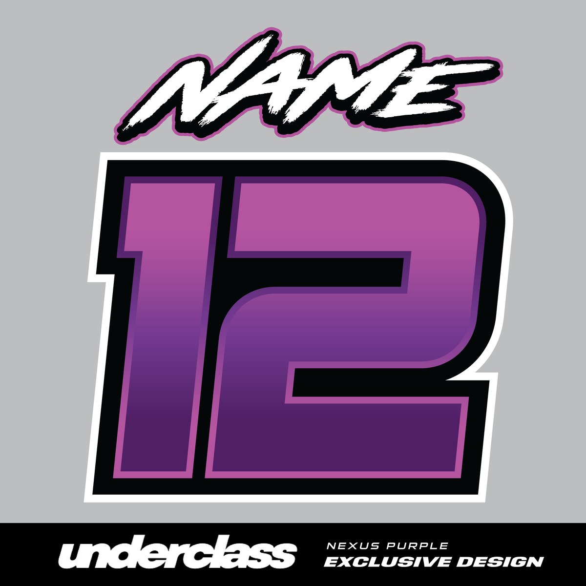 JERSEY PRINT - NEXUS PURPLE - THE UNDERCLASS EXCLUSIVE