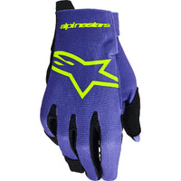 Alpinestars 2027 Radar Purple / Yellow Kids Gloves
