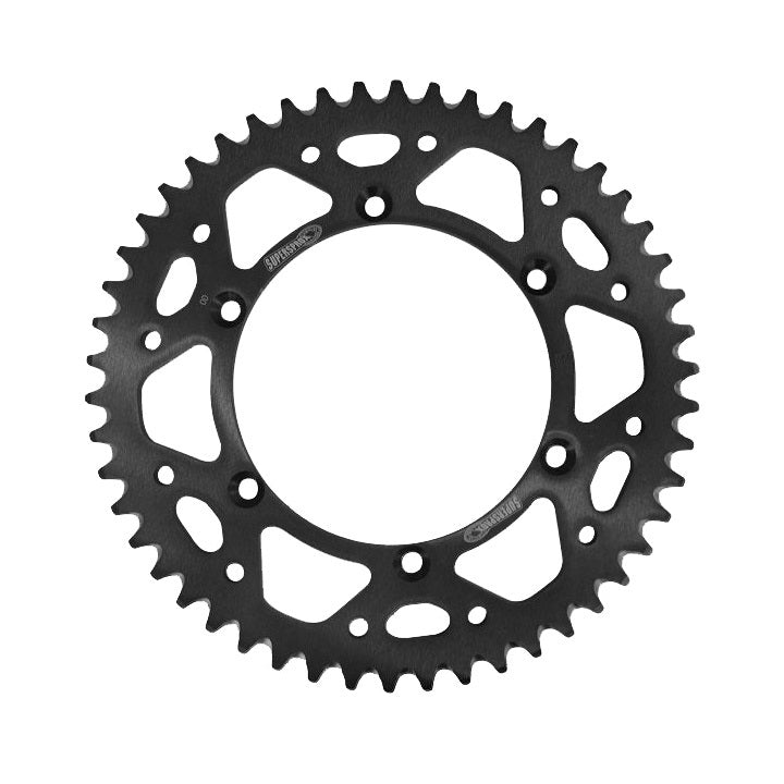 50T Supersprox Kawasaki KX / KXF / KLX Black Alloy Rear Sprocket