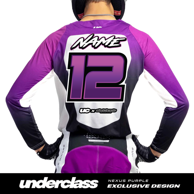 JERSEY PRINT -  NEXUS PURPLE - THE UNDERCLASS EXCLUSIVE